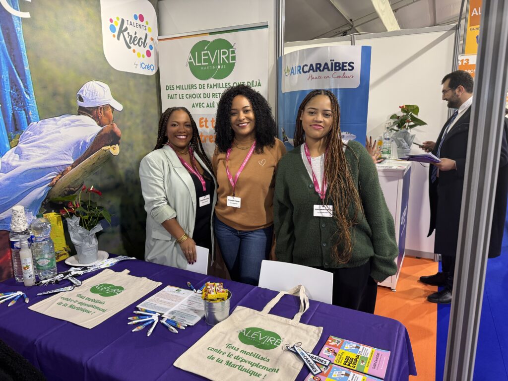 Stand Alé Viré salon paris pour l'emploi 2025